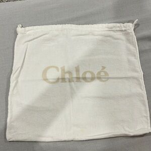 Chloe designer dust bag - 13.5” W x 12” H